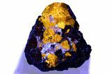 Fluorescent Zircon Crystals and Magnetite in Biotite Schist - Norway #363886-1
